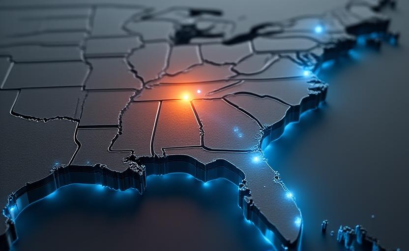 Strategic map of Jackson MS showing proximity to I-20 and I-55 as a logistics gateway